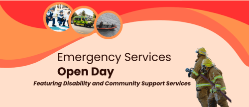 Emergency Services Open Day featuring Disability and Community Service photo