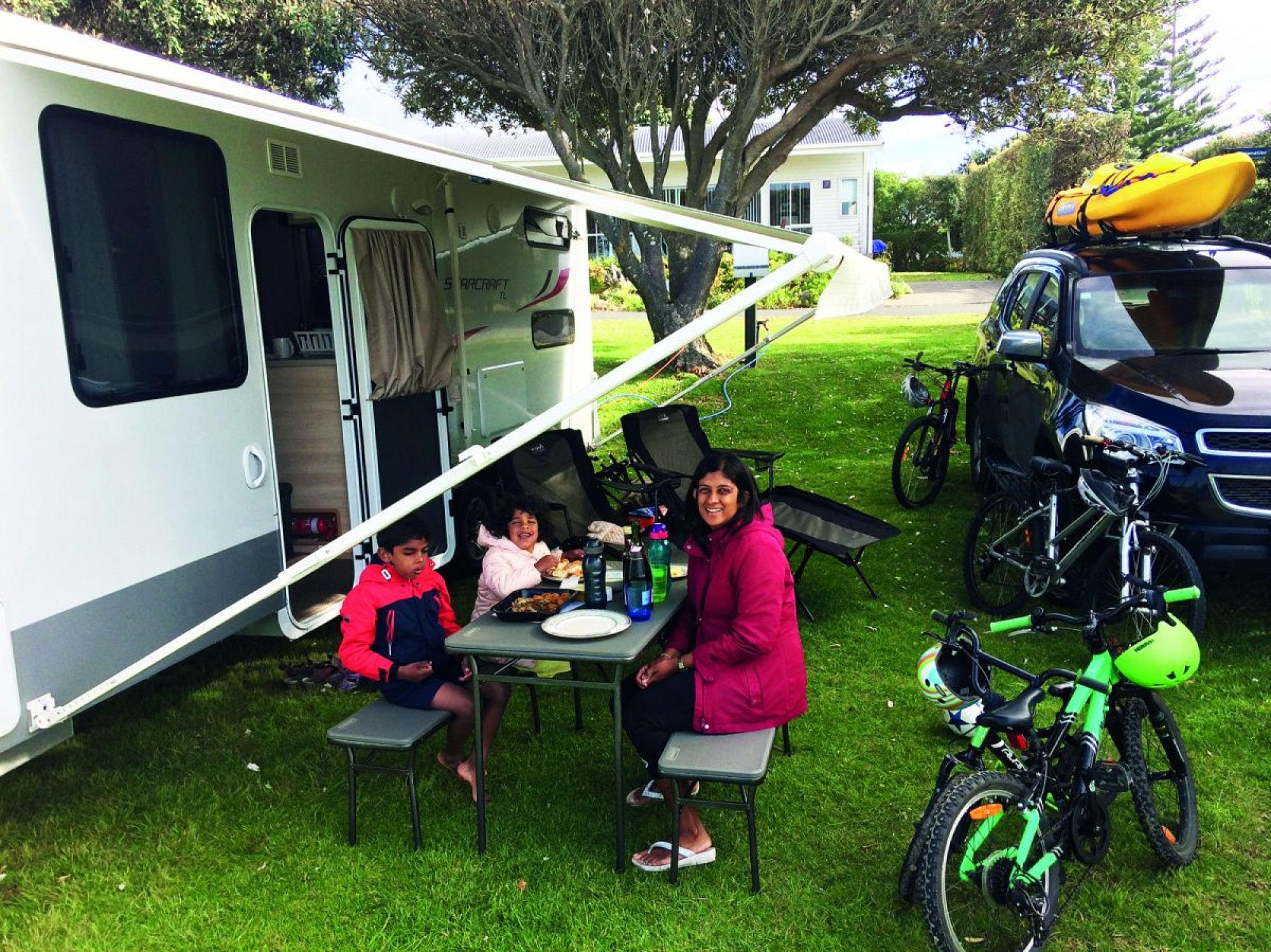Needless to say, we were both nervous and excited when we picked up our 22ft caravan in April 2016