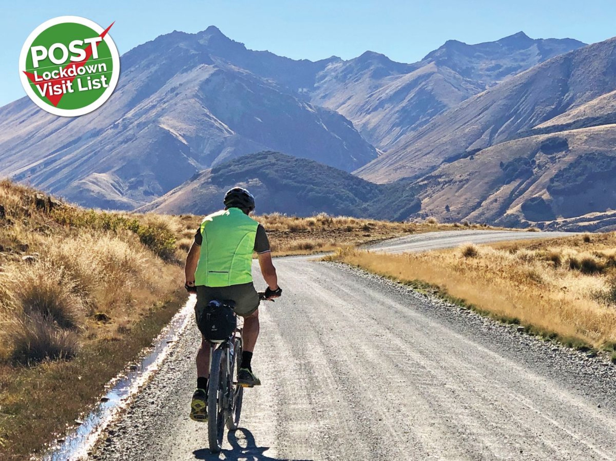The Around the Mountains Trail circles the Eyre Mountains, beginning and ending on Lake Wakatipu. The total trail is 186kms, classed Grade 2-3, and is usually cycled over four days.