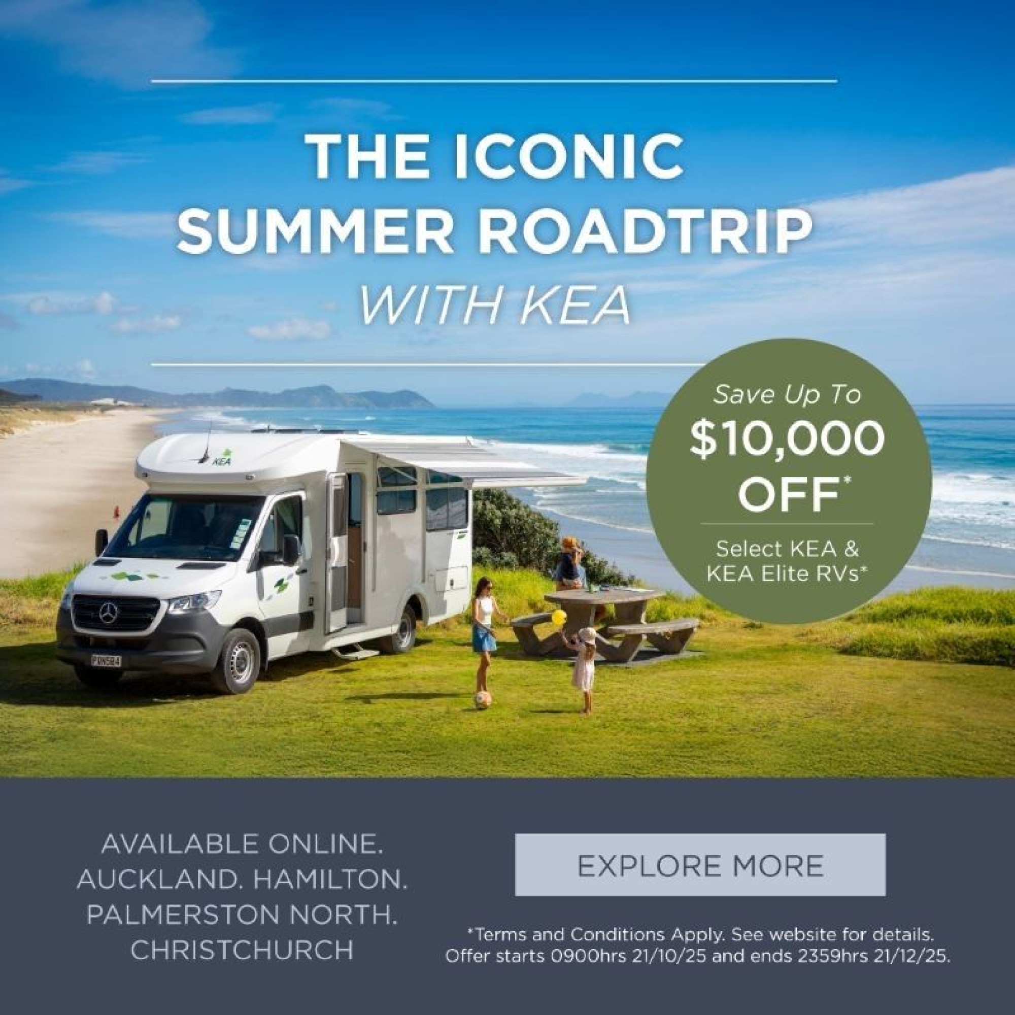 Up to $10K OFF KEA & KEA Elite RVs with RV Super Centre
