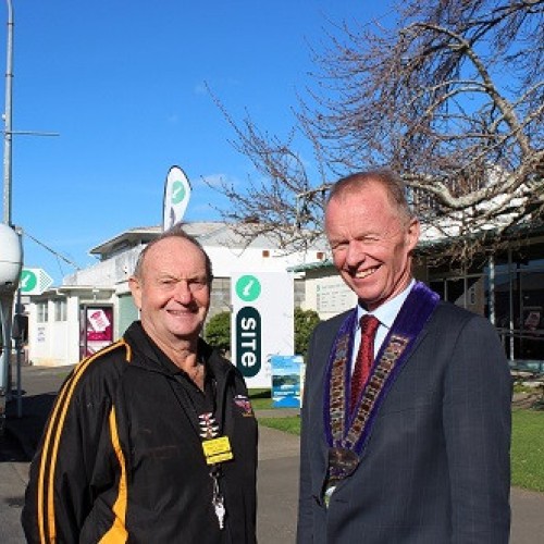 South Taranaki District towns Hawera and Opunake are officially welcomed