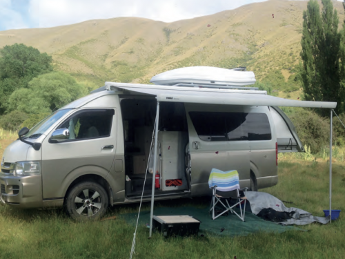 Custom-built small van just the ticket for members