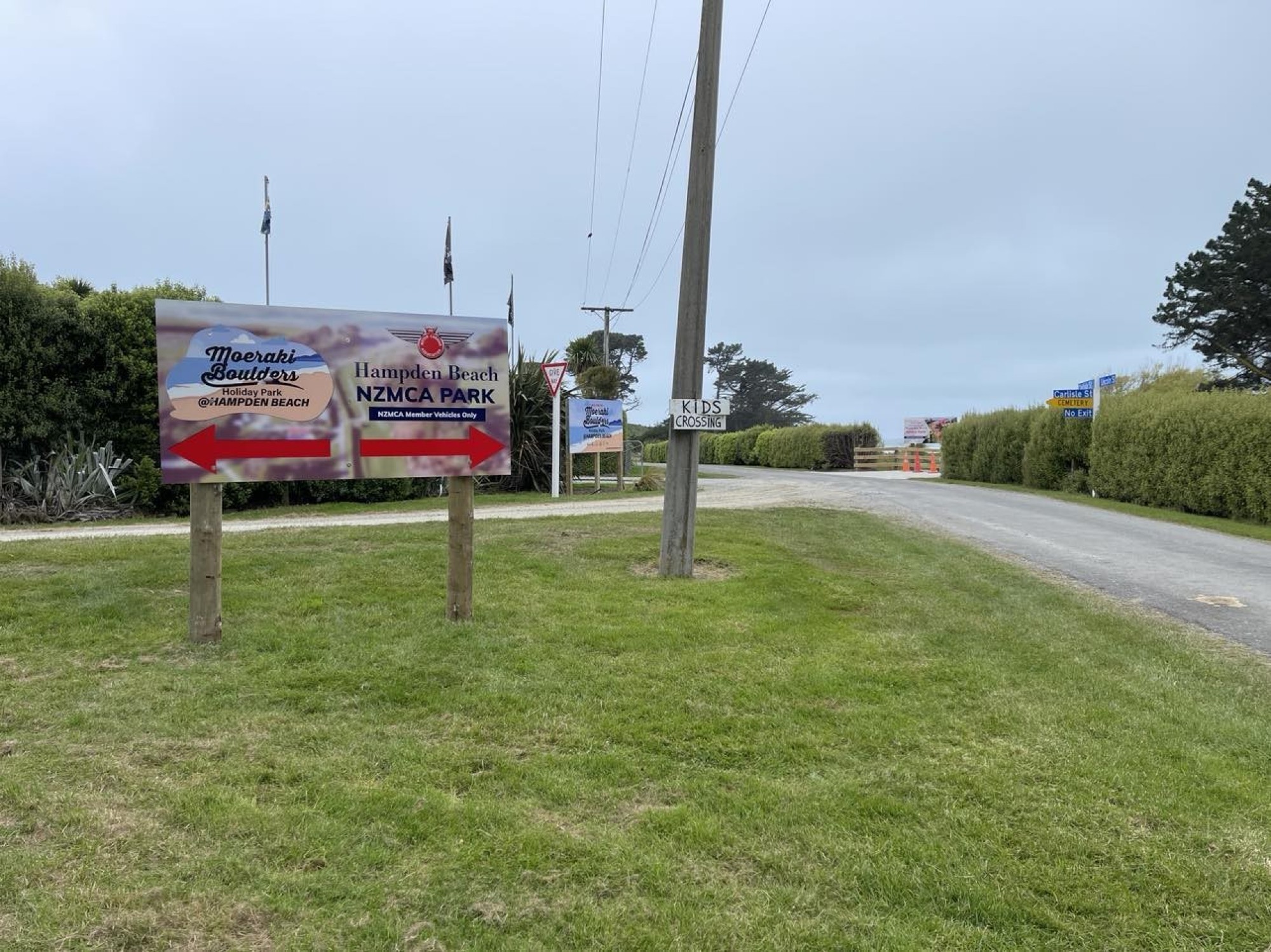 Hampden Beach NZMCA Park opening an historic first
